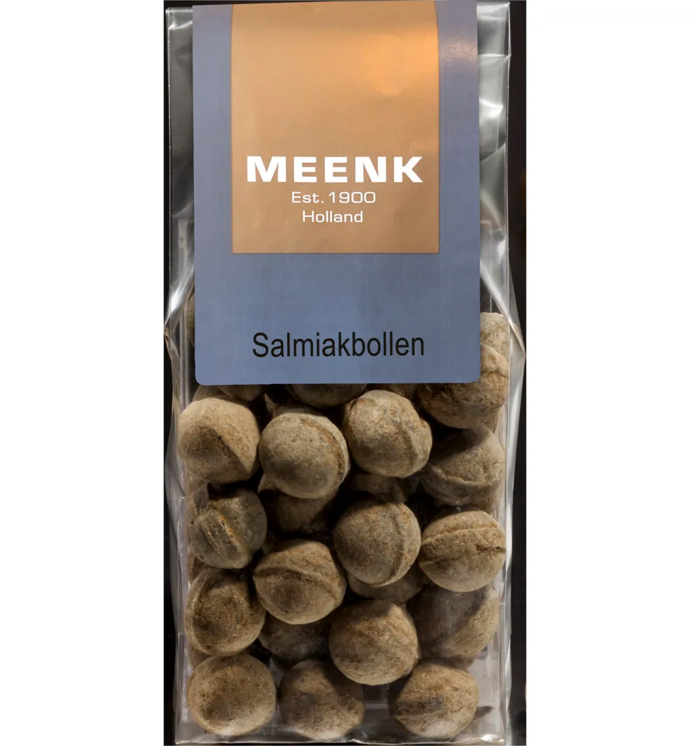 Meenk Salmiak bollen (180 gr)
