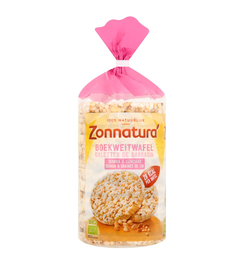 Zonnatura Boekweitwafels Met Quinoa Bio (100 gr)