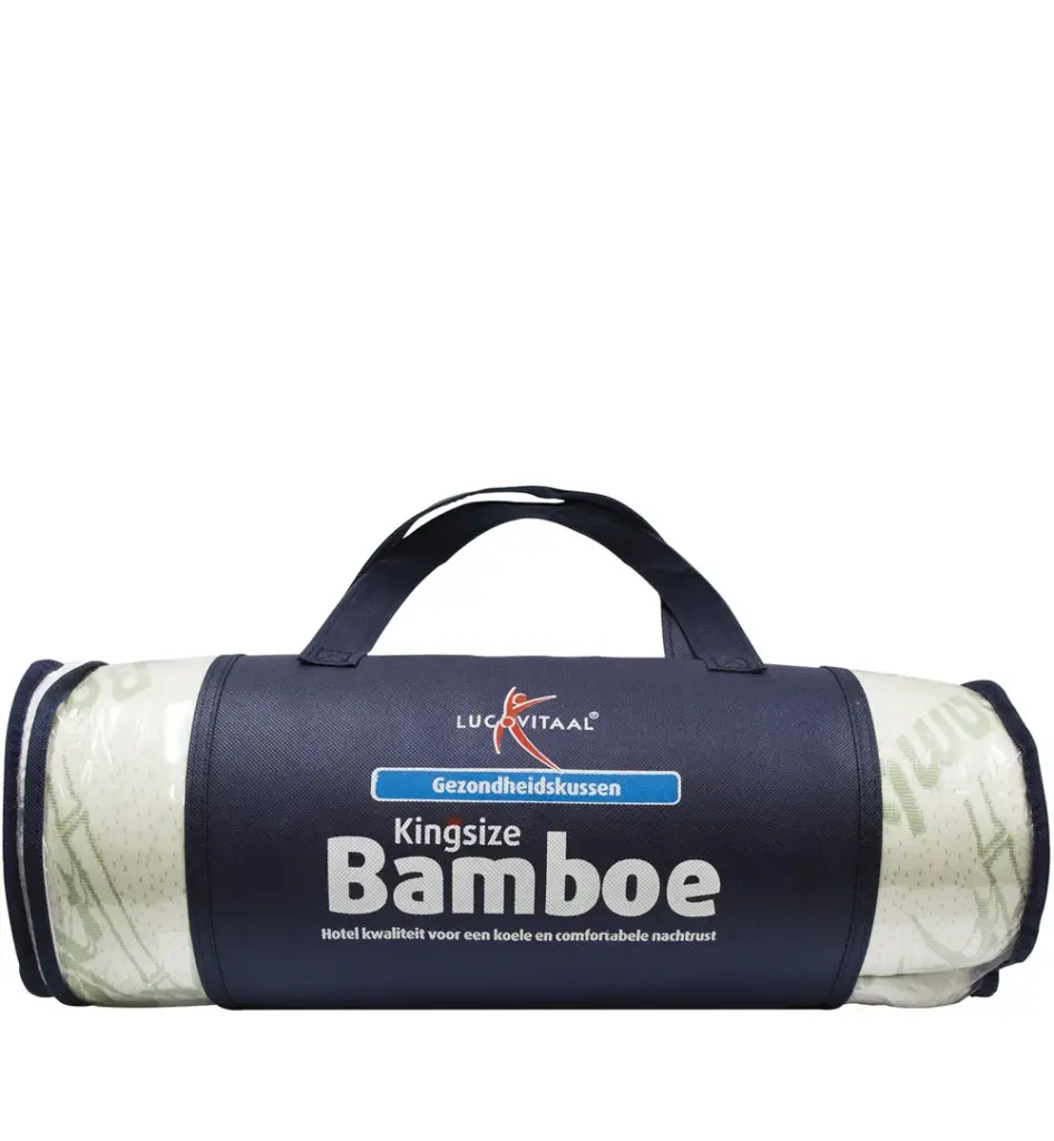 Lucovitaal Kingsize Bamboe Hoofdkussen (1 stuk)