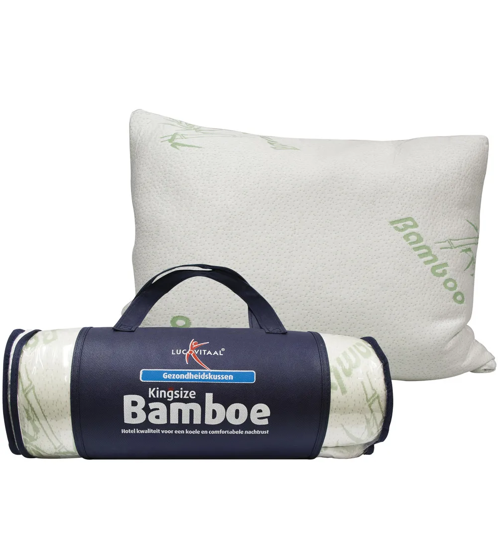 Lucovitaal Kingsize Bamboe Hoofdkussen (1 stuk) - image 2