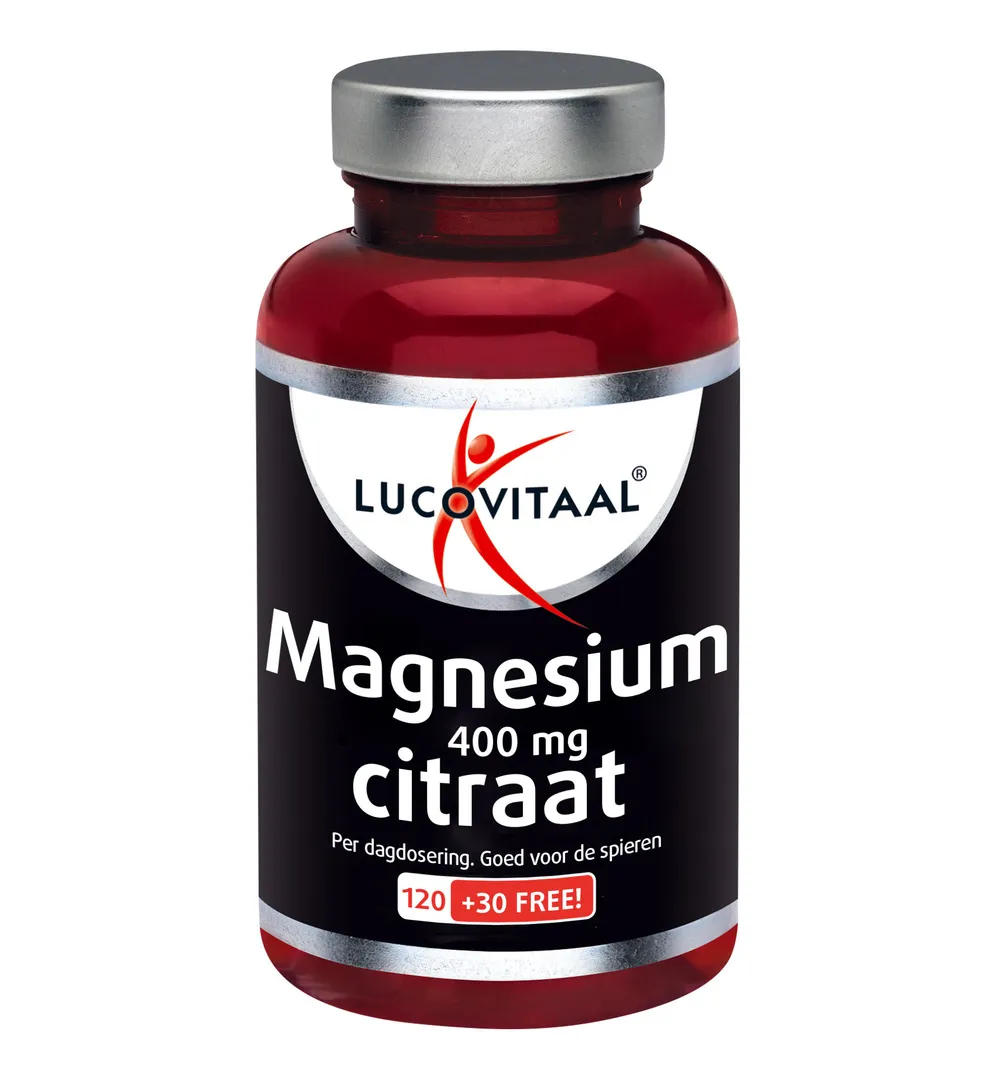 Lucovitaal Magnesium Citraat 400mg (150 tabletten)