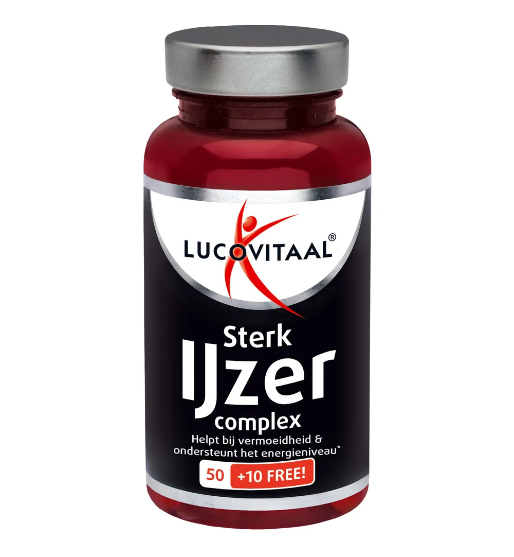 Lucovitaal Sterk IJzer Complex (60 tabletten)