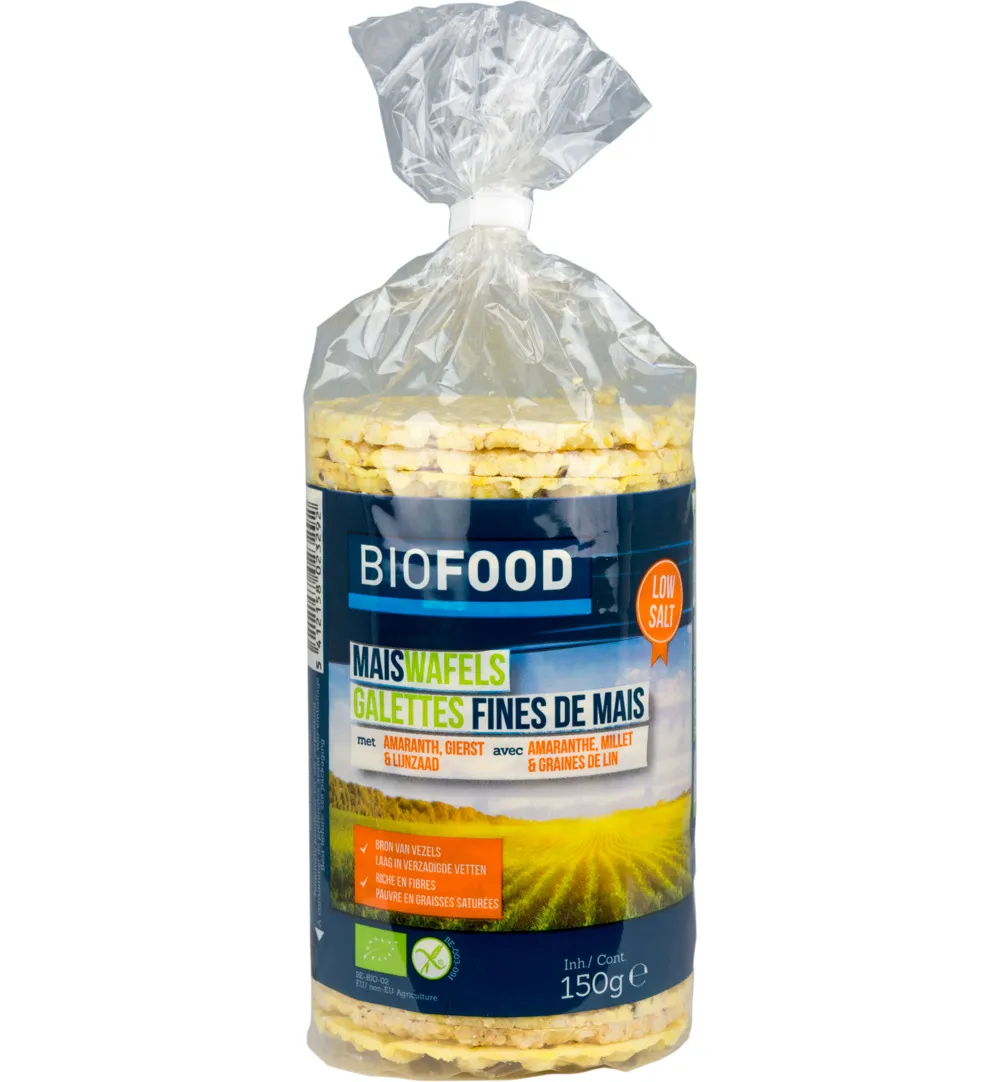 Biofood Maiswafels Bio (150 gr)