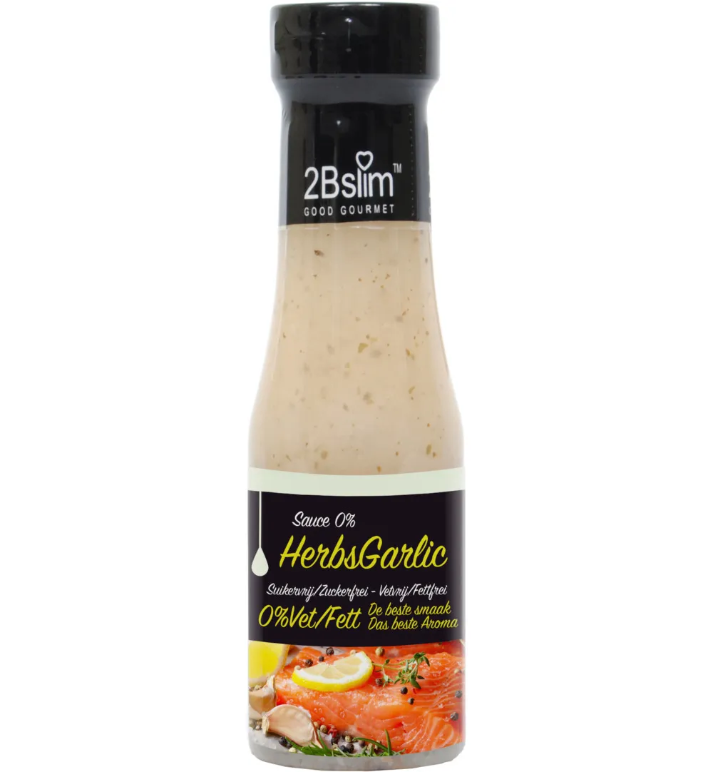 2Bslim Knoflooksaus (250 ml)