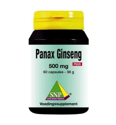 Snp Panax Ginseng 500 Mg Puur (60 capsules)