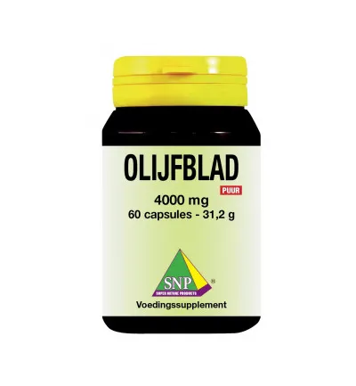 Snp Olijfblad extract extra forte puur (60 capsules)