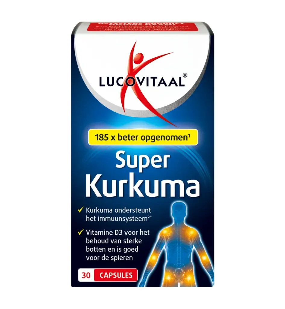 Lucovitaal Kurkuma X-tra Krachtig (30 capsules