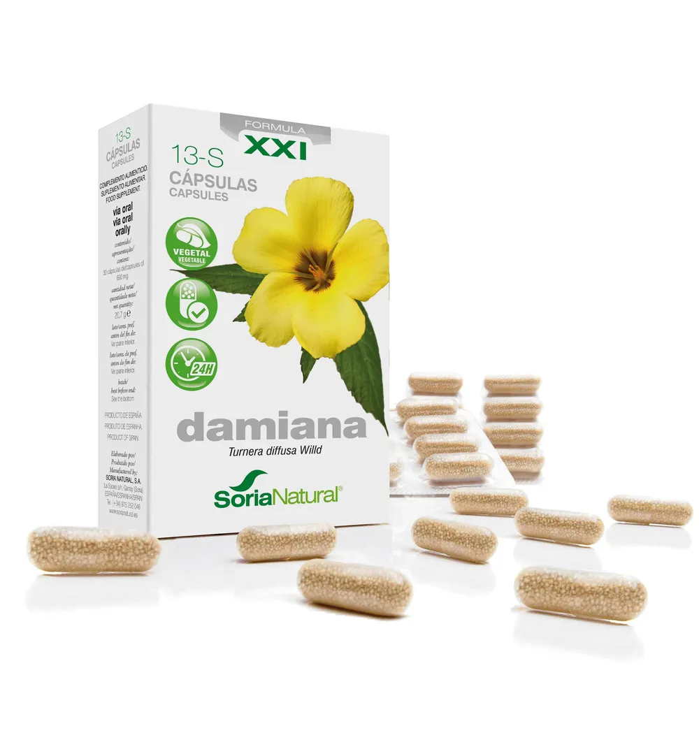 Soria 13-S Damiana Xxi (30 tabletten)