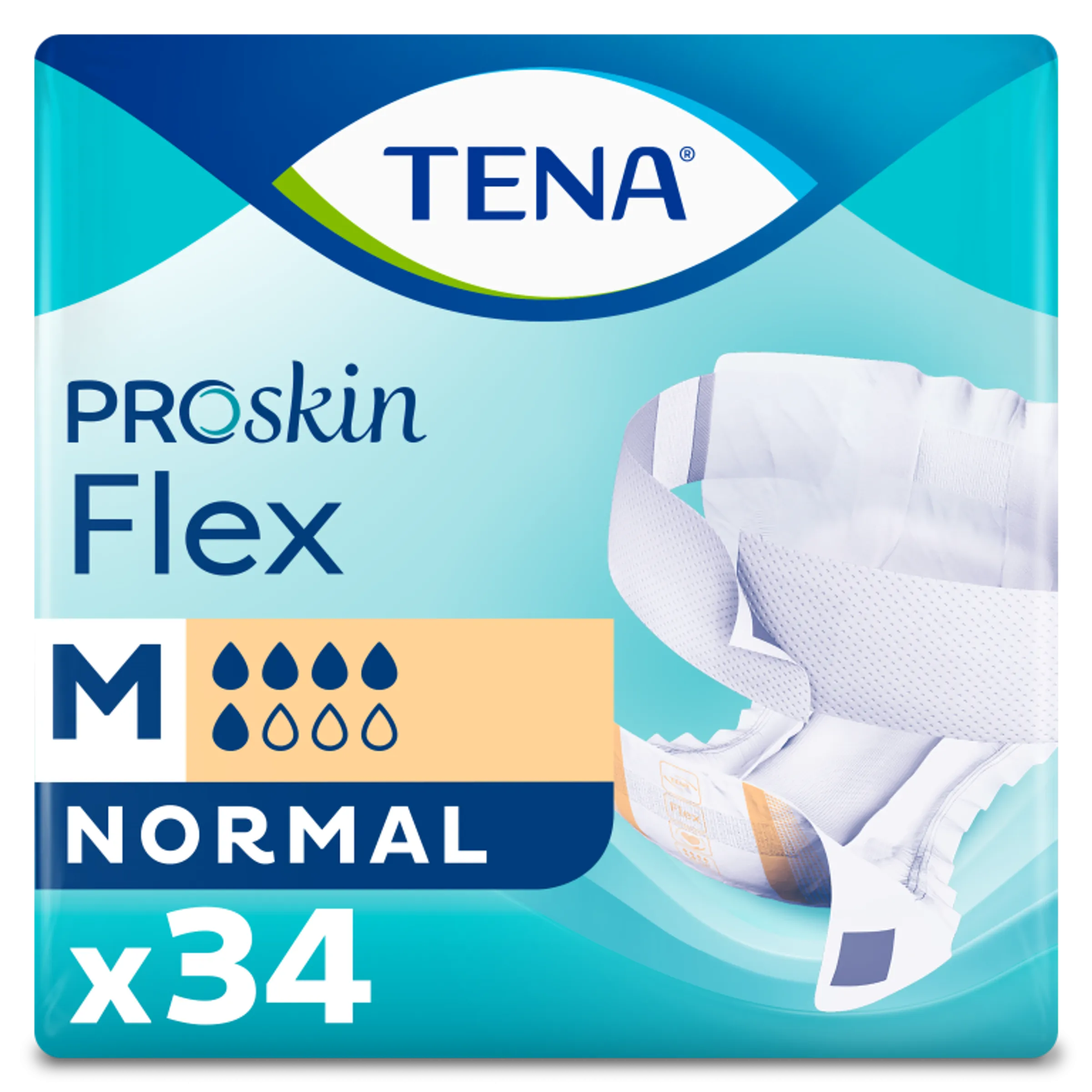 Tena Flex normal maat M (34 stuks)