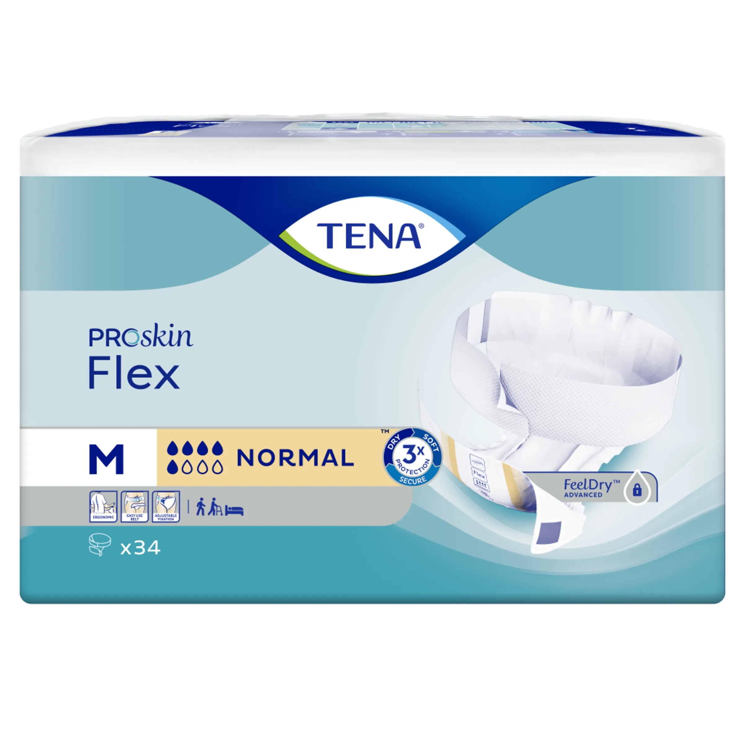 Tena Flex normal maat M (34 stuks)