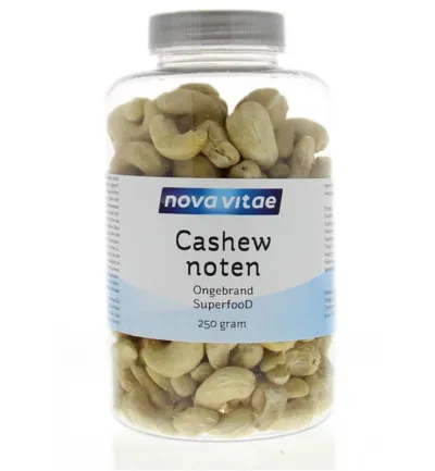 Nova Vitae Cashewnoten Ongebrand Raw (250 gr)