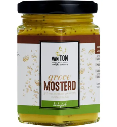 Van TON Mosterd Grof Bio (170 gr)