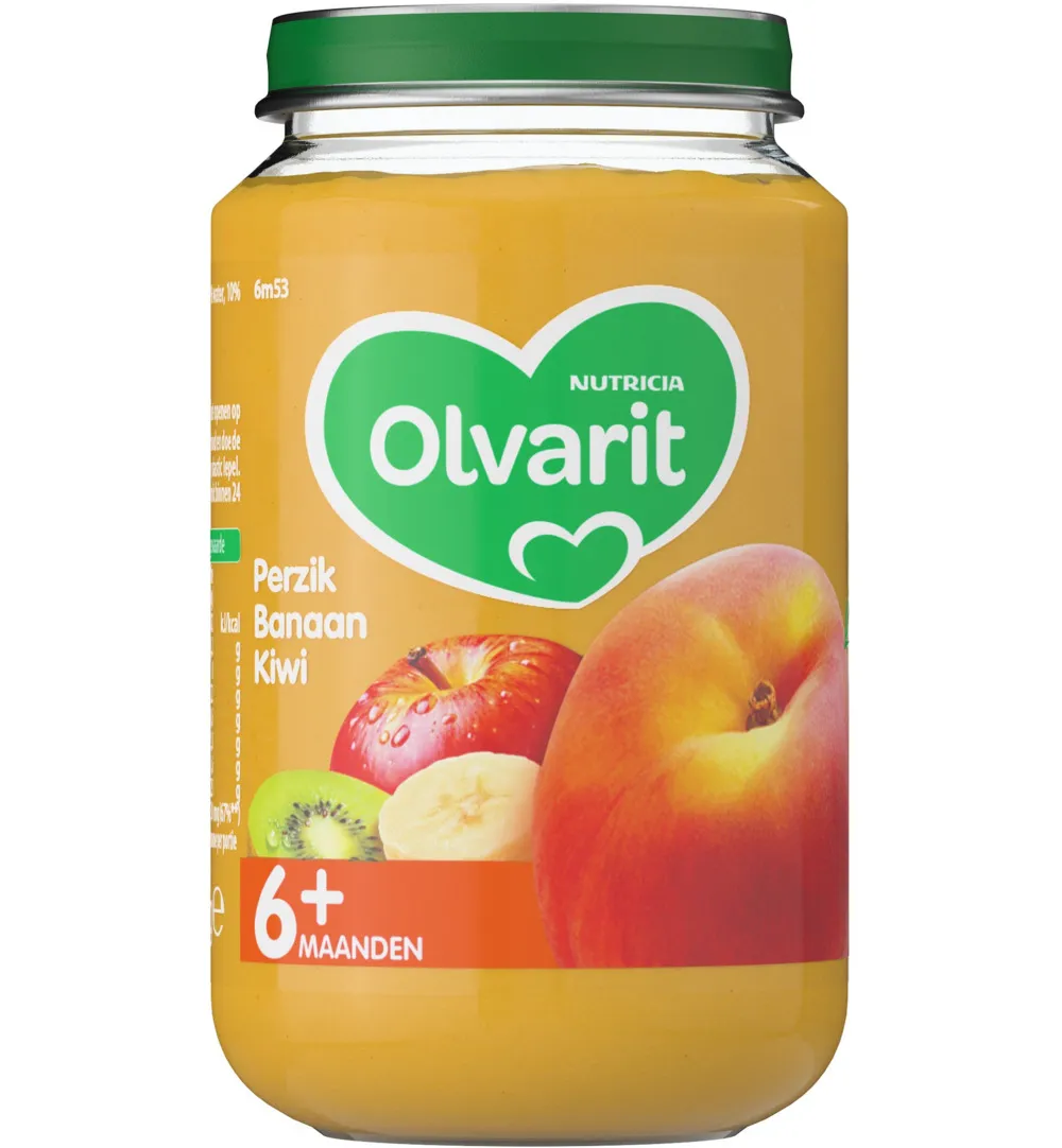 Olvarit Perzik banaan kiwi 6M53 (200 gr)