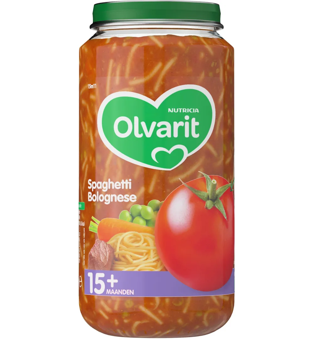 Olvarit Spaghetti bolognese 15M11 (250 gr)