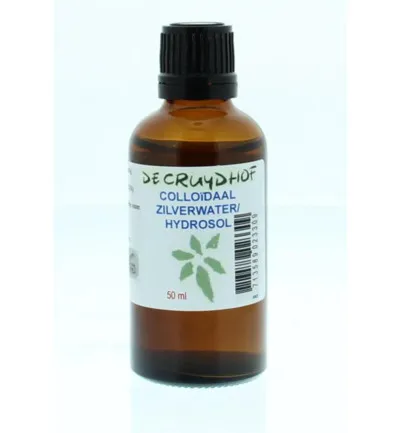 De Cruydhof Colloidaal Zilverwater Hydrosol Uitwendig (50 ml)