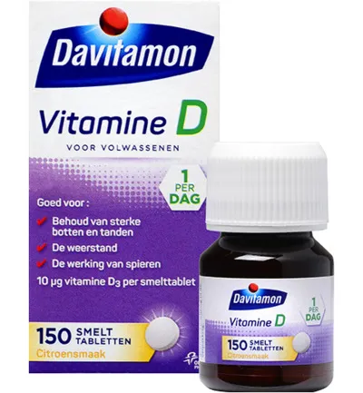 Davitamon D Volwassen Smelttablet (150 tabletten)