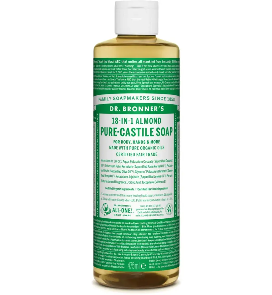 Dr. Bronner's Liquid soap amandel (475 ml)