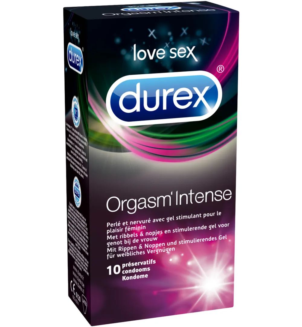 Durex Durex Orgasm Intense Condooms (10 stuks)