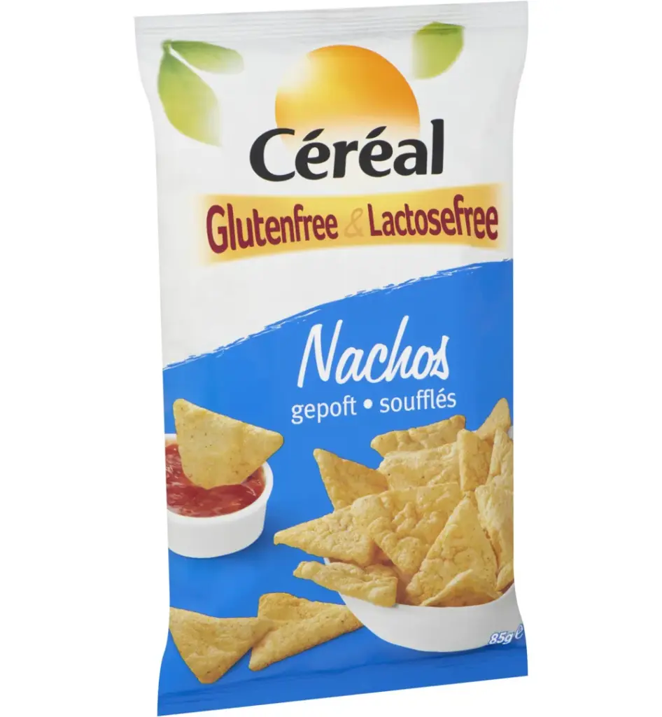 Céréal Nachos gepoft glutenvrij (85 gr)