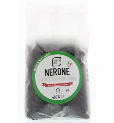 Greenage Zwarte Rijst Bio (400 gr)