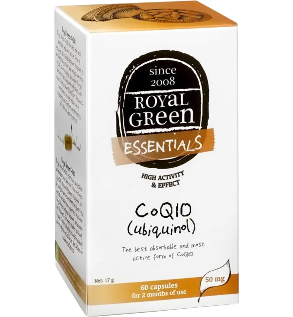 Royal Green Co Q10 ubiquinol bio (60 capsules)