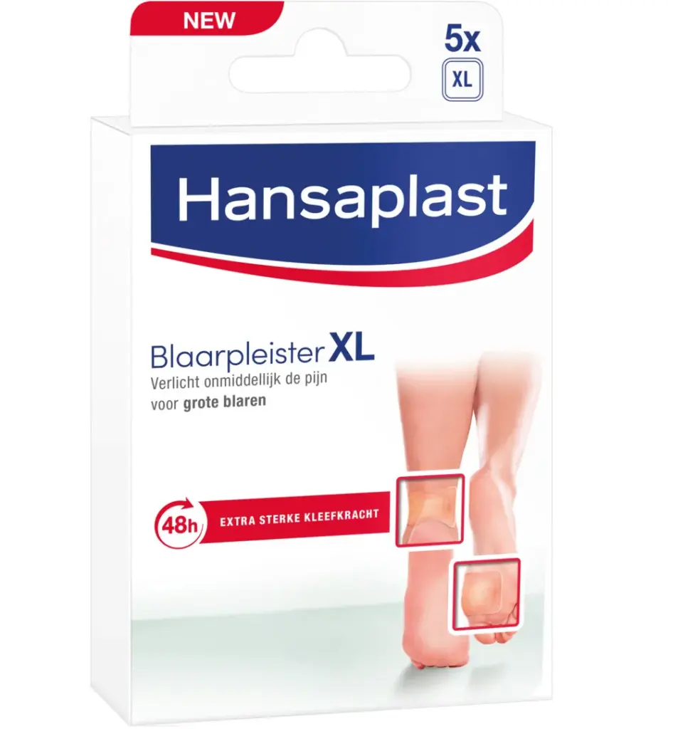 Hansaplast Blaarpleister Xl (5 stuks)