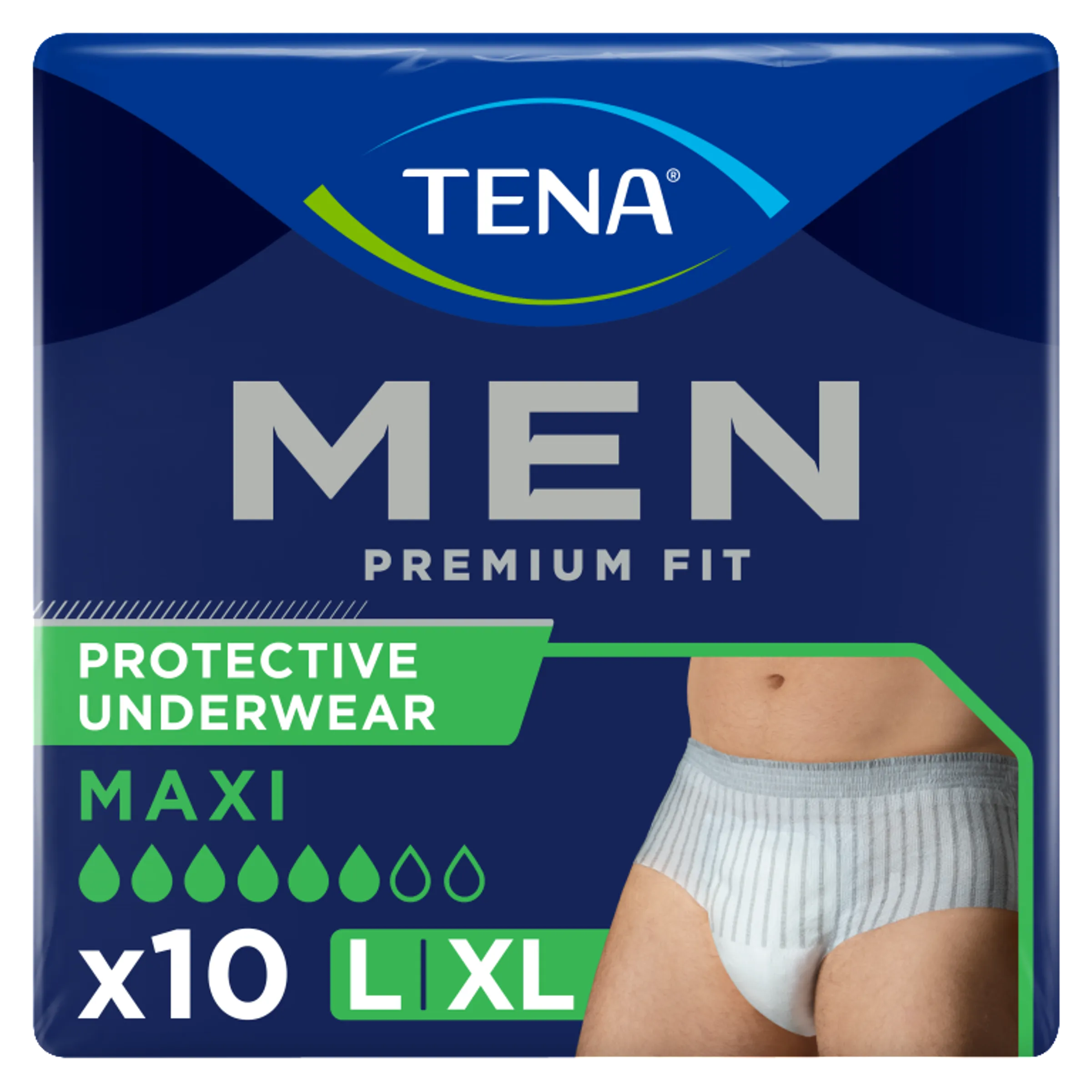 Tena Men Premium Fit Maxi Large/XL (10 stuks)