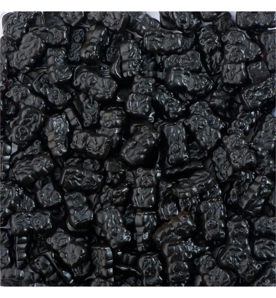 De Bron Zoete dropbeertjes suikervrij (5000 gr)