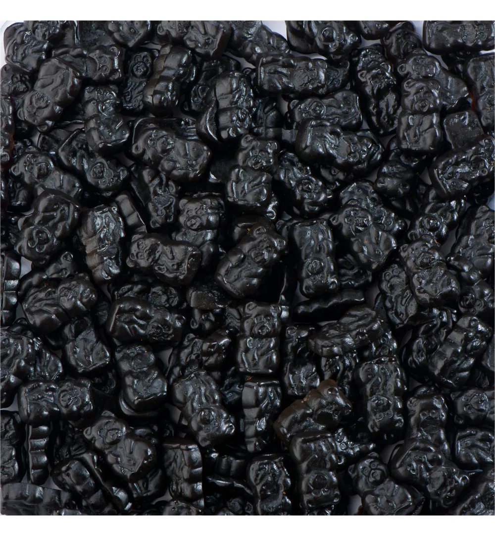 De Bron Zoete dropbeertjes suikervrij (5000 gr)