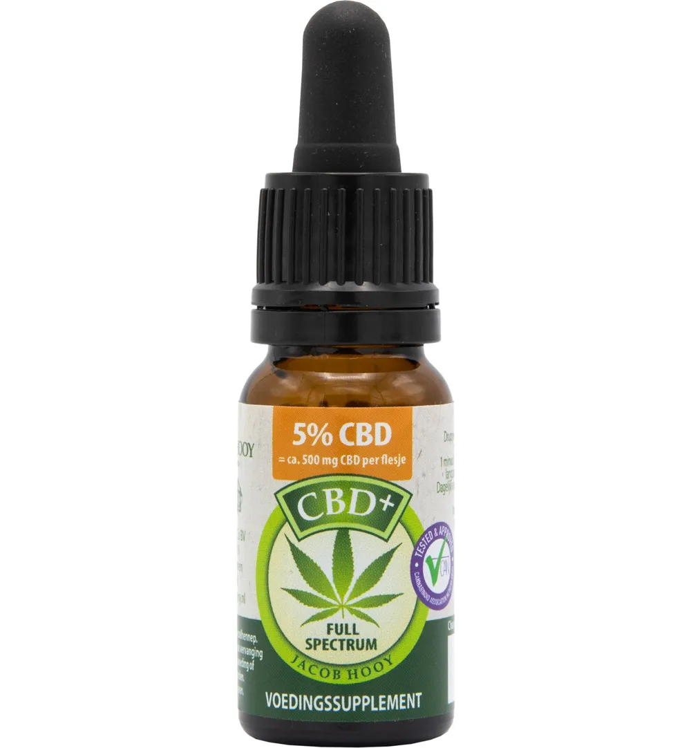 Jacob Hooy CBD Plus Olie 5% (10 ml)