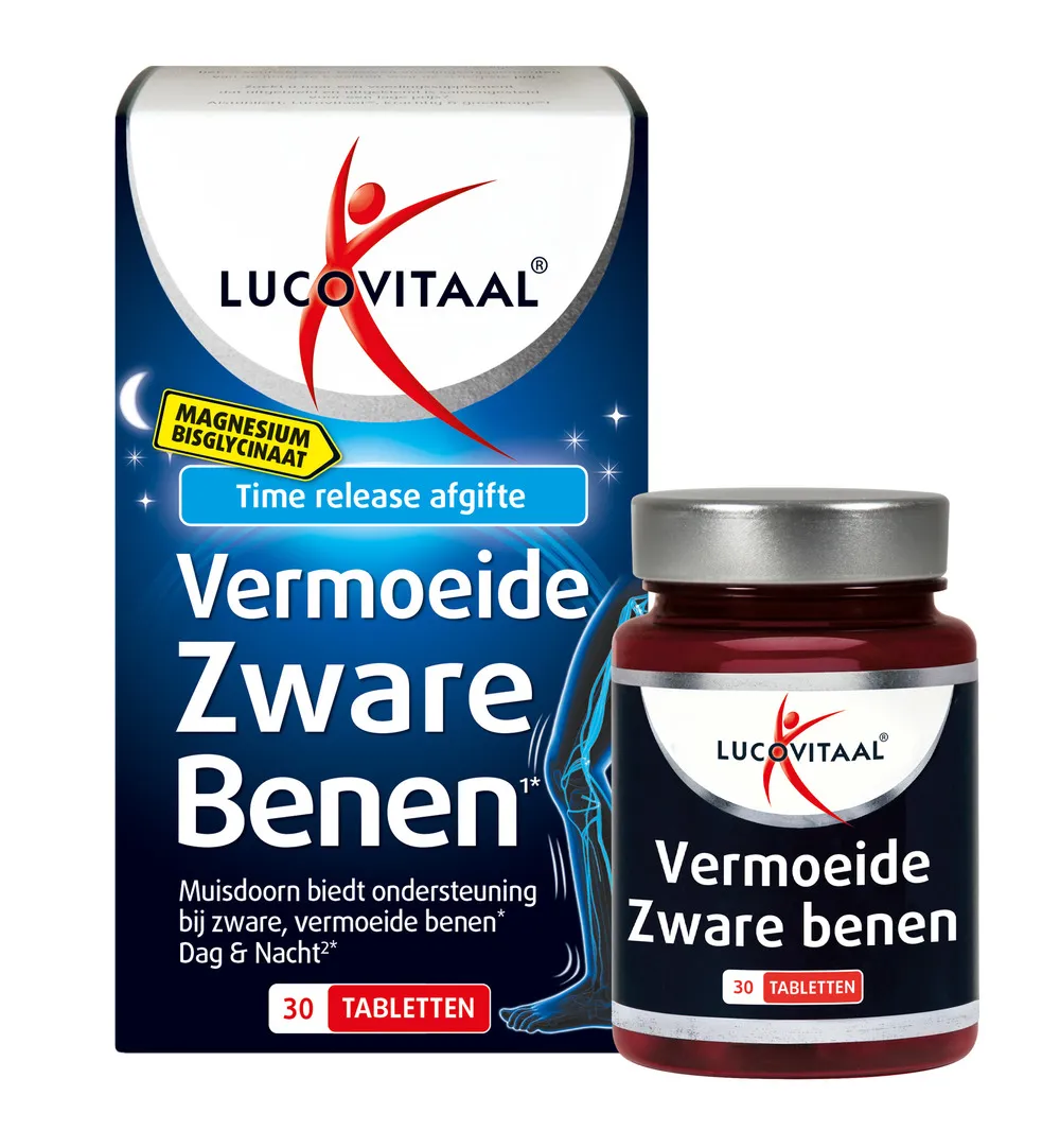 Lucovitaal Magnesium Vermoeide Zware Benen (30 tabletten) - image 3