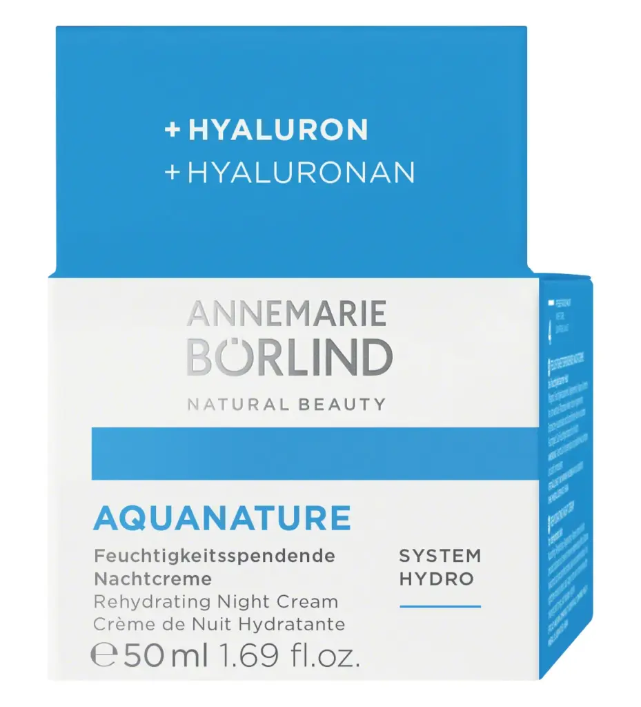 ANNEMARIE BÖRLIND Aquanature hydraterende nachtcreme (50 ml)