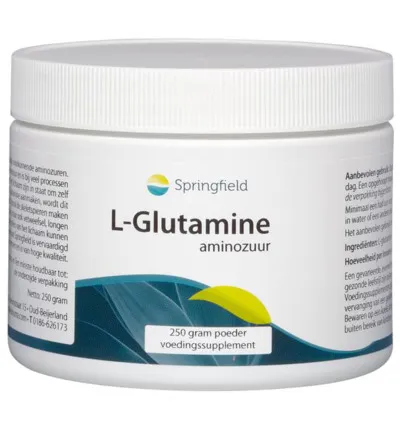 Springfield L-Glutamine poeder (250 gr)