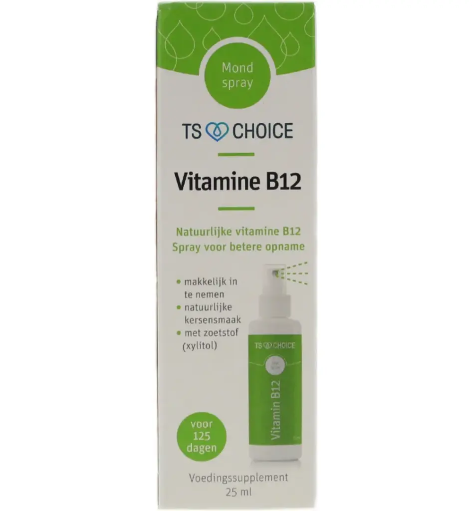 TS Choice Vitaminespray vitamine B12 bio (25 ml)