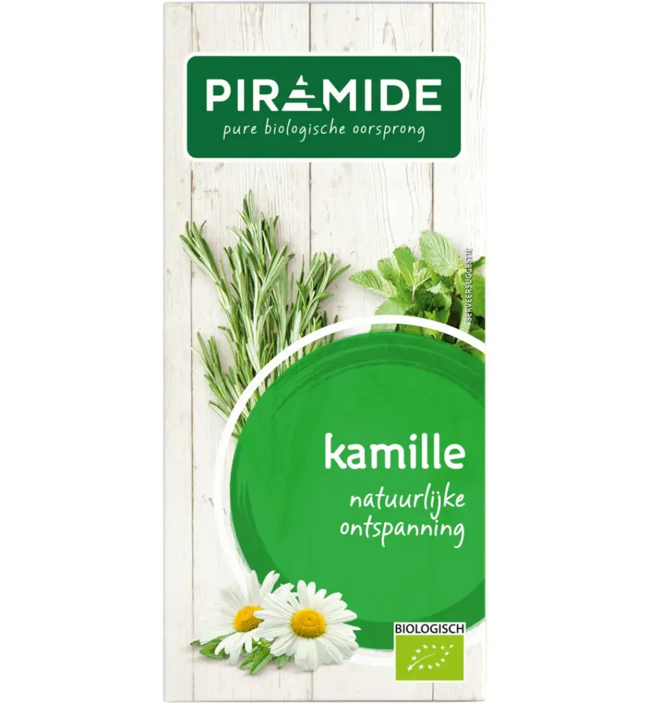 Piramide Kamille Thee Eko Bio (20 stuks)