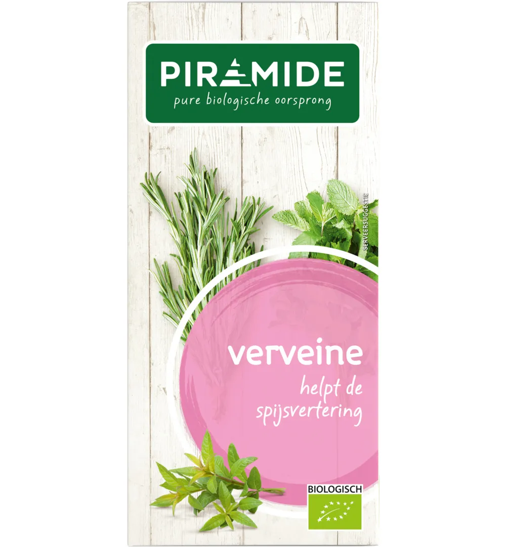 Piramide Verveine Thee Eko Bio (20 stuks)
