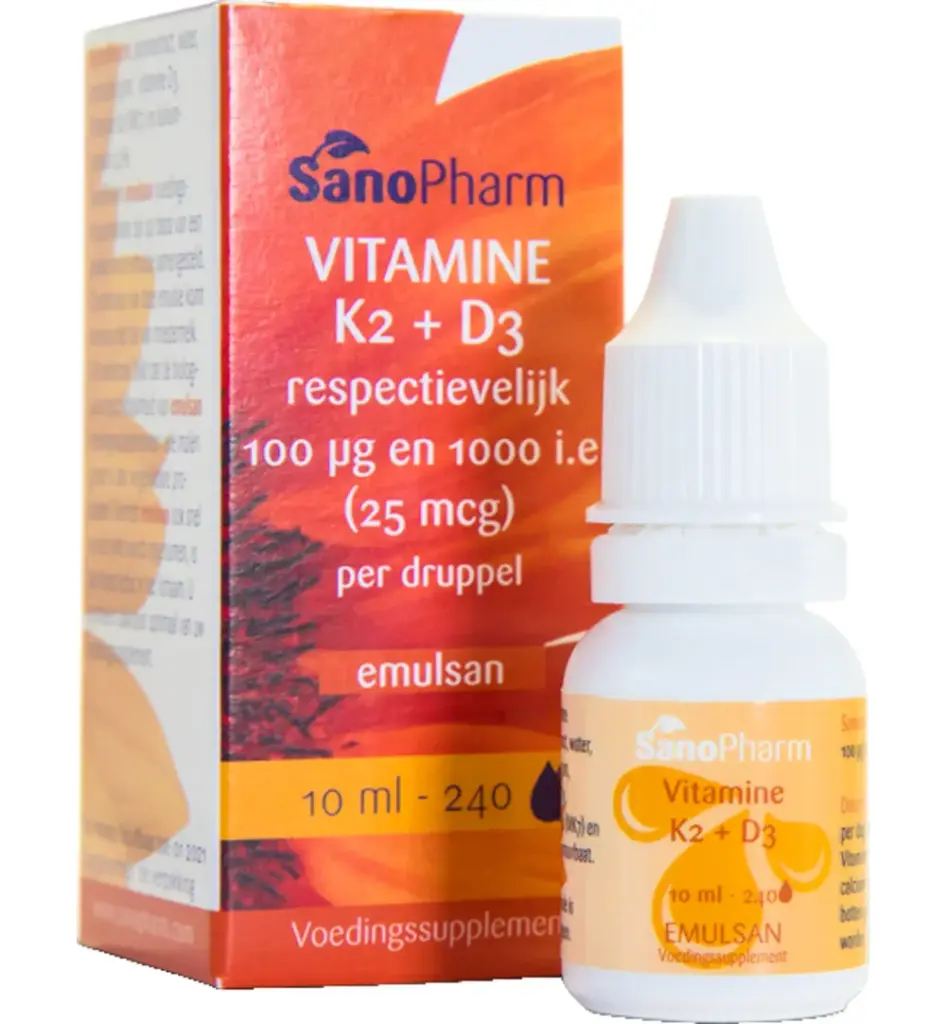 Sanopharm Vitamine K2 D3 emulsan (10 ml)