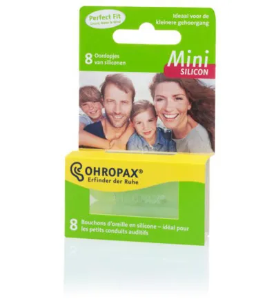 Ohropax Silicon Mini (8 stuks)