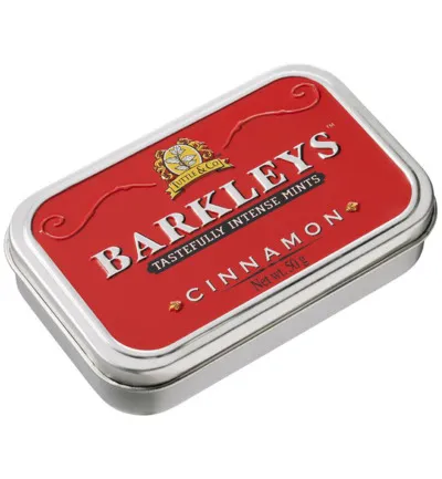 Barkleys Classic mints cinnamon (50 gr)