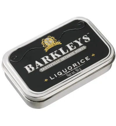 Barkleys Classic mints liquorice (50 gr)