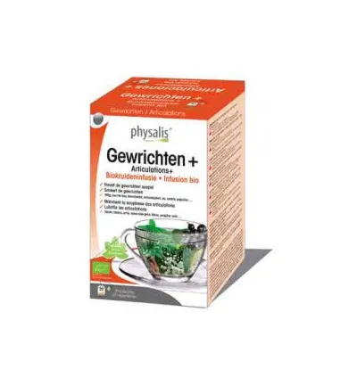 Physalis Gewrichten+ Thee Bio (20 stuks)
