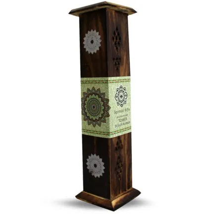 Green Tree Wierookbrander Tower Mandala (1 stuk)