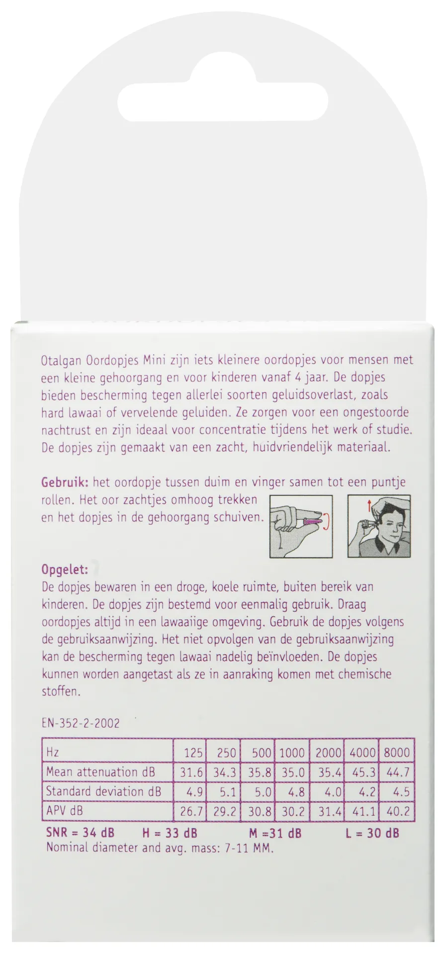 Otalgan Mini Plugs (20 stuks)