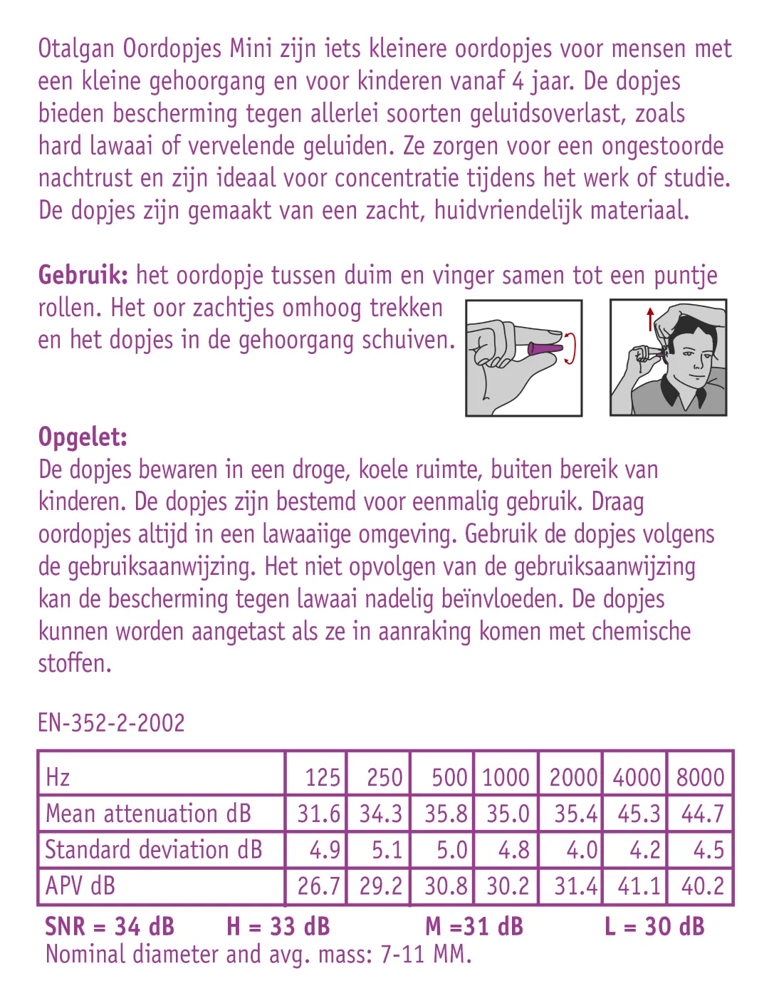 Otalgan Mini Plugs (20 stuks) - image 2