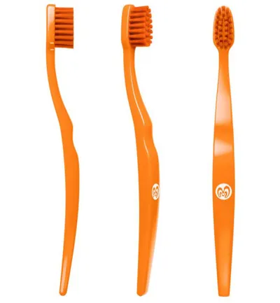 Biobrush Kindertandenborstel oranje (1 stuk)