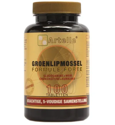Artelle Groenlipmossel Formule Forte (100 tabletten)
