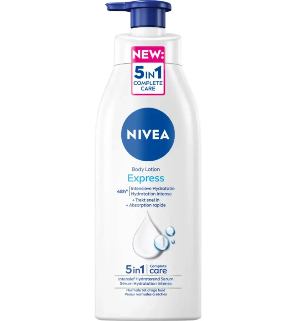 Nivea Body lotion express pomp (400 ml)