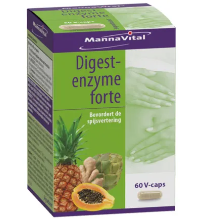 Mannavital Digest Enzyme Forte (60 vega capsules)