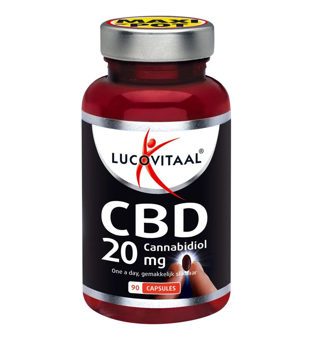 Lucovitaal CBD 20mg (90 capsules)
