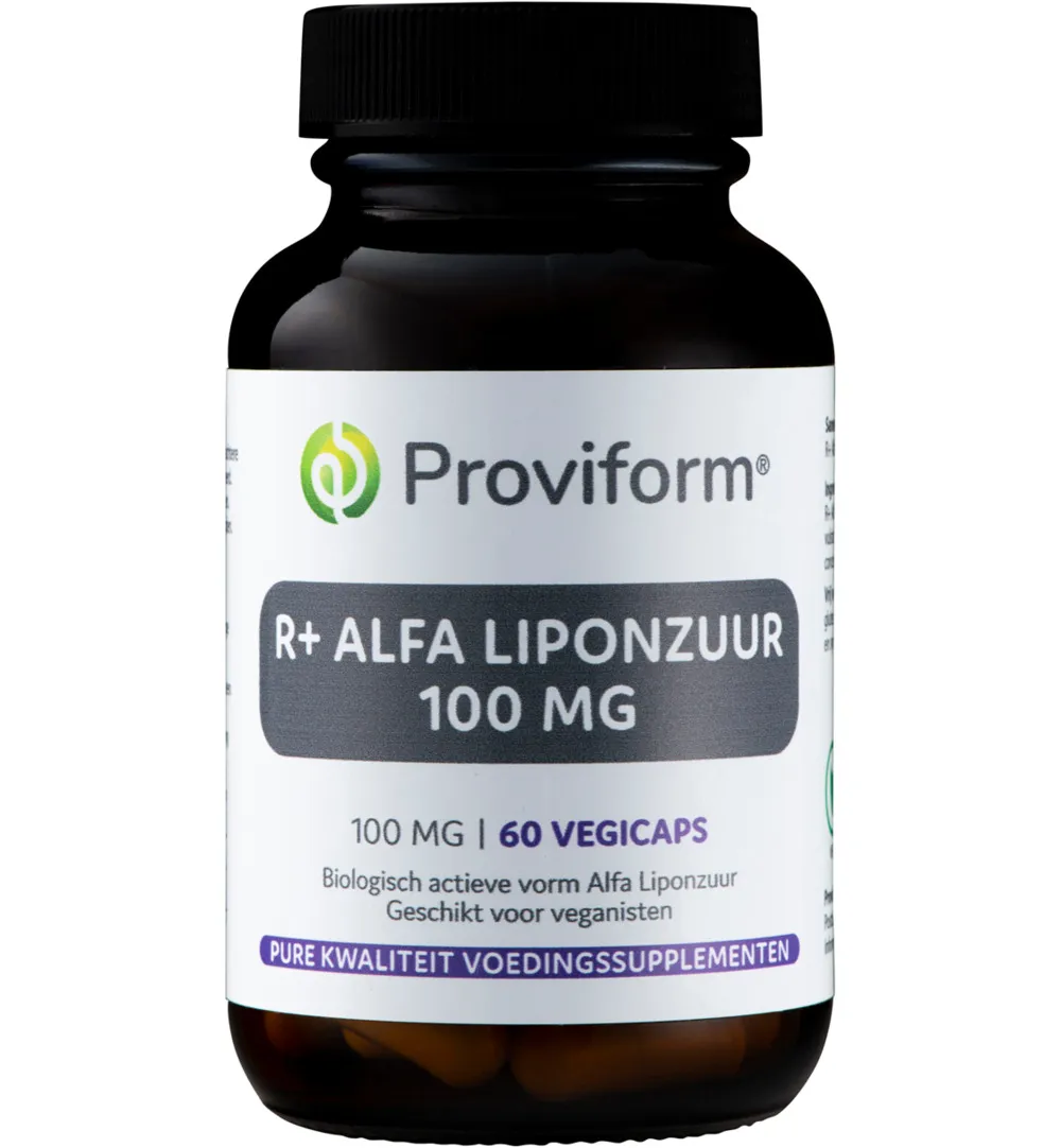 Proviform R+ Alfa Liponzuur 100 Mg (60 vega capsules)